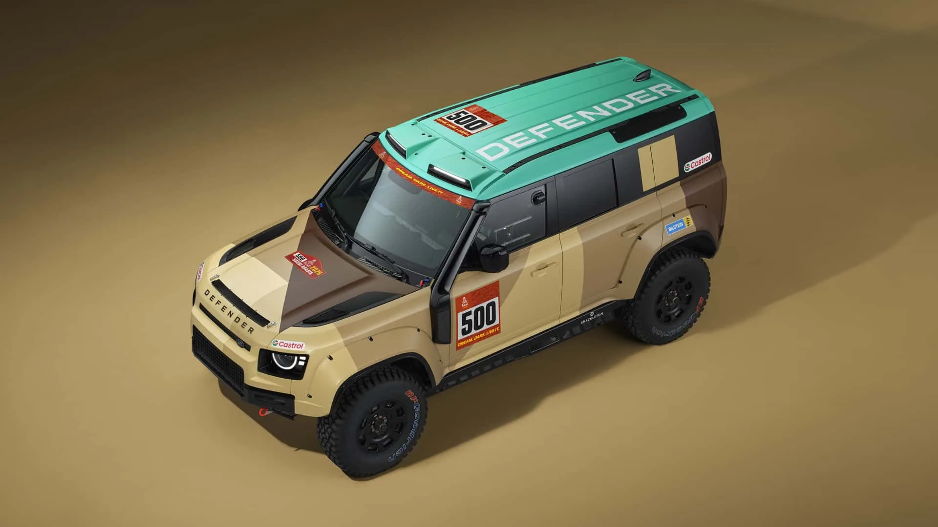 Road-legal Defender Dakar packs 467kW V8