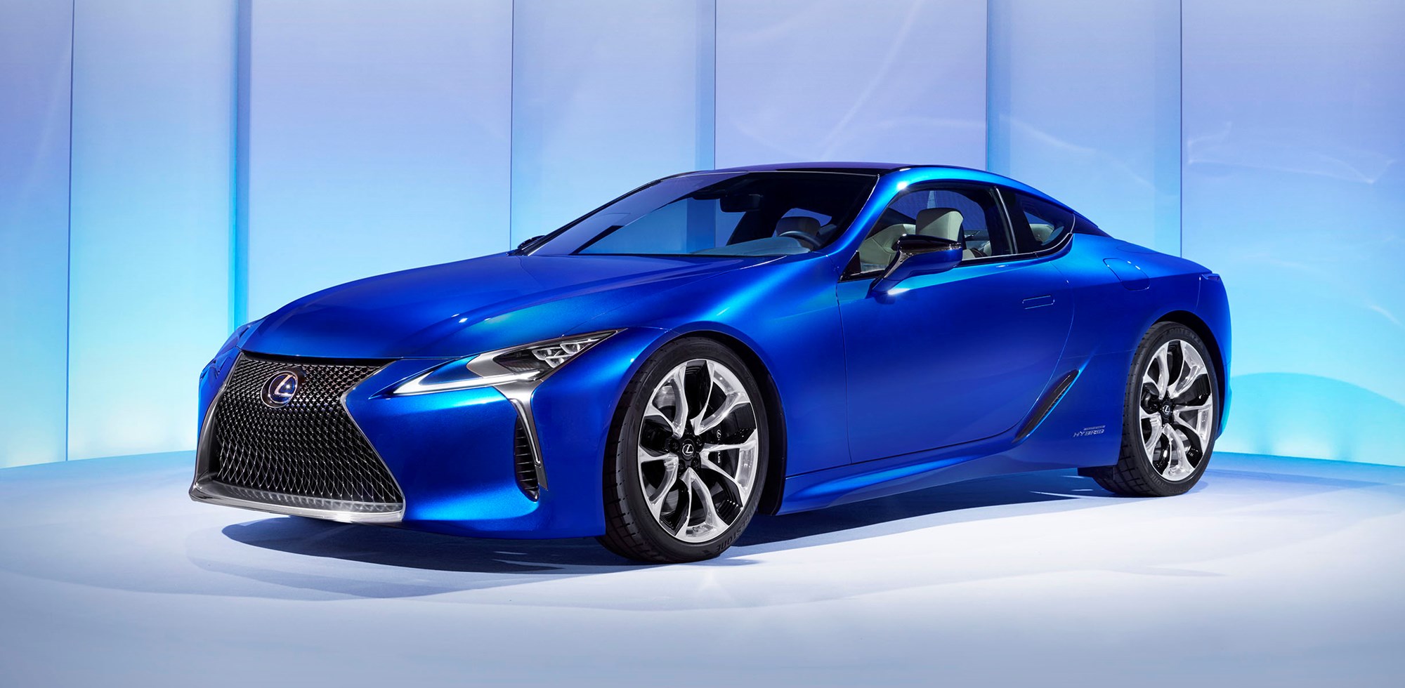 Lexus LC500h 1⁄43 Kyosho Structural Blue Diecast Model | eBay