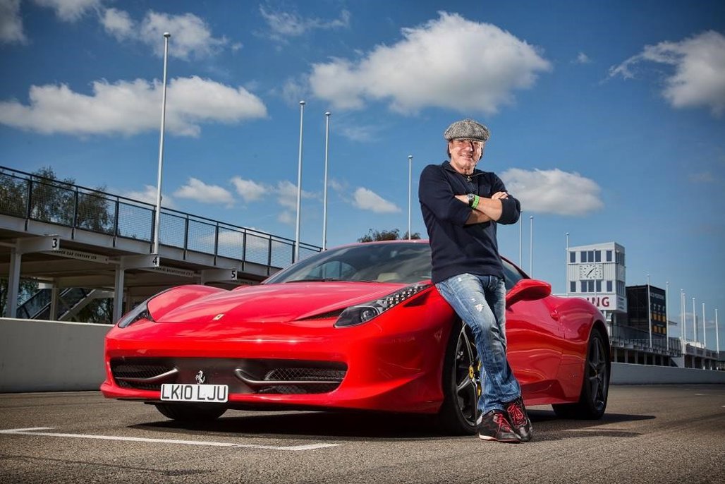 Race car deafens AC/DC frontman - Driven Car Guide