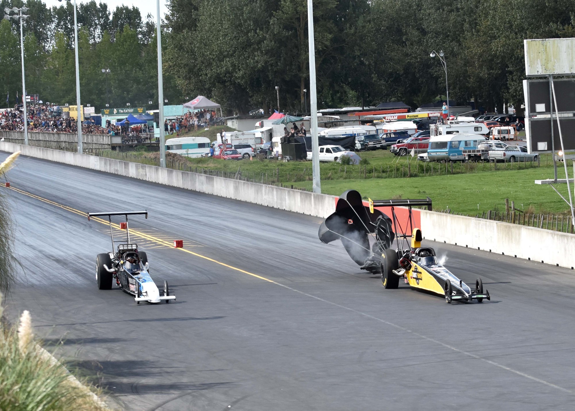Dragsters: Marsh reigns in drag races - Driven Car Guide