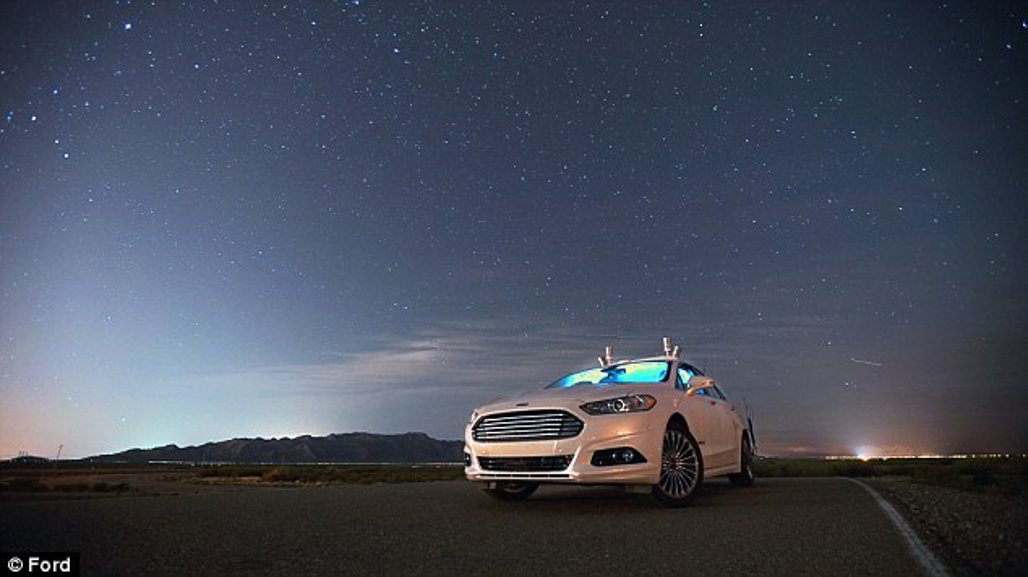 Infared Without Light Ford uses infrared laser technology to navigate without ligh - Driven ...