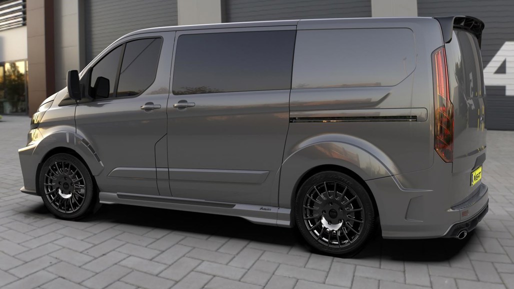 Modified Ford Transit Racing Tradie tuner: Meet the M-Sport-inspired Ford Transit Custom - Driven ...
