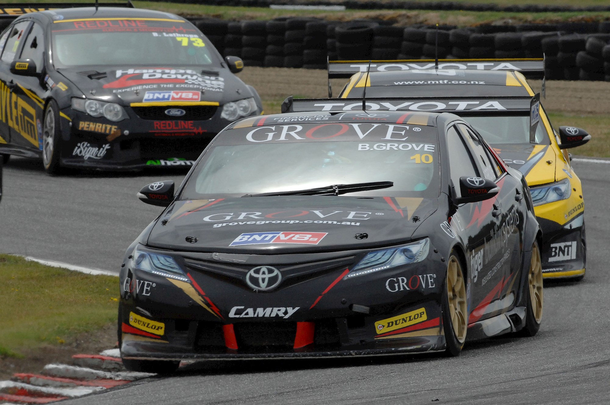 Grove takes first BNT V8s round win, Smith strikes drama - Driven Car Guide