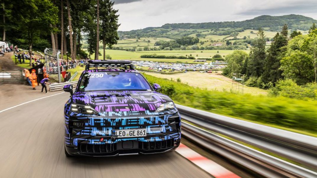 Porsche Cayenne Electric prototype.