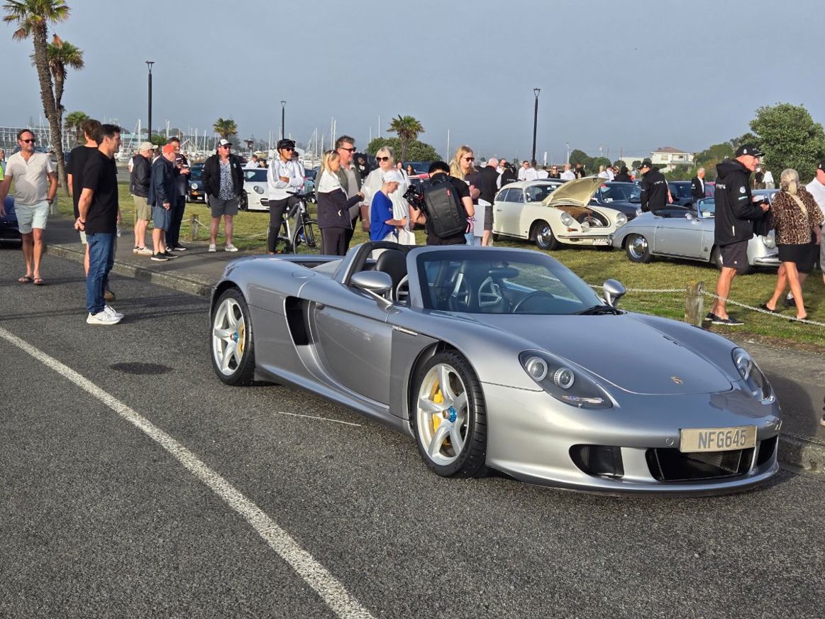 Porsche Club of NZ 50th anniversary show, Napier.
