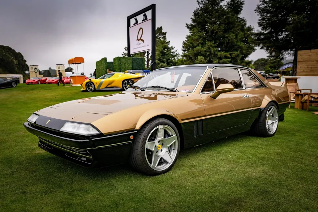 Ferrari 412 restomod packs modern 6.5-litre V12 and gated manual ...