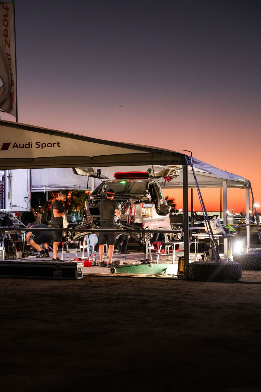 Audi RS Q e-tron Dakar winner.