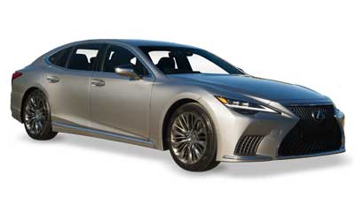 A LEXUS LS vehicle