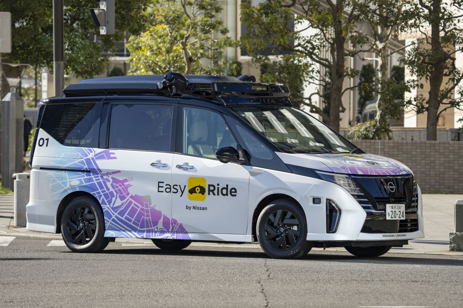 Nissan autonomous development vehicles