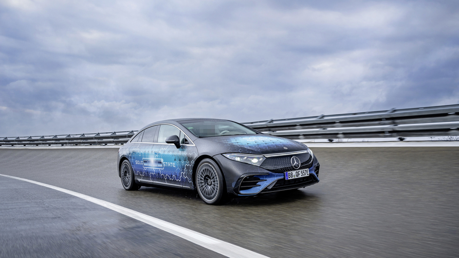 Mercedes-Benz EQS solid-state battery
