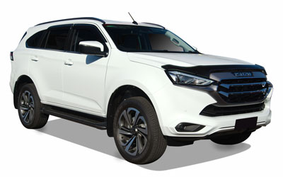 A ISUZU MU-X vehicle