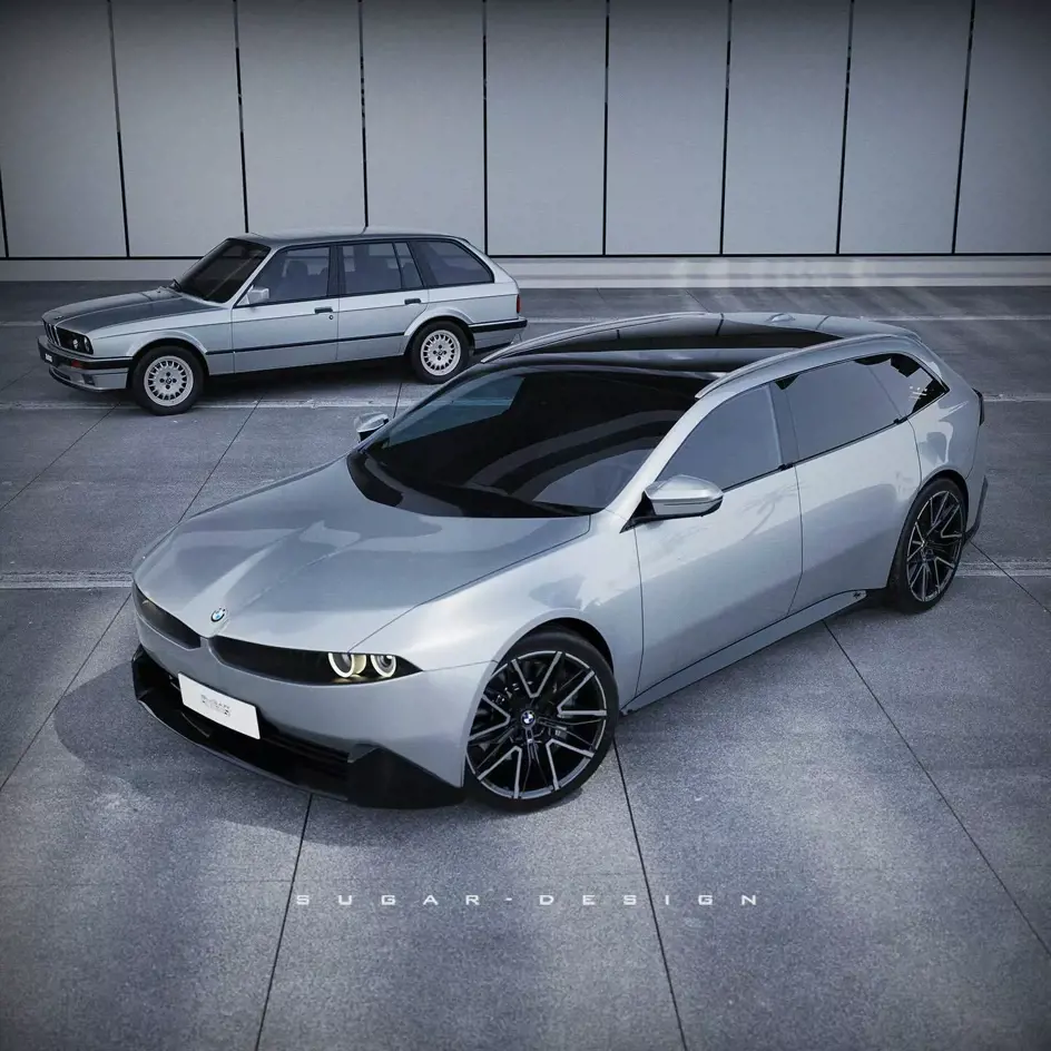 BMW Neue Klasse Touring concept design brings back E30 looks Driven Car Guide
