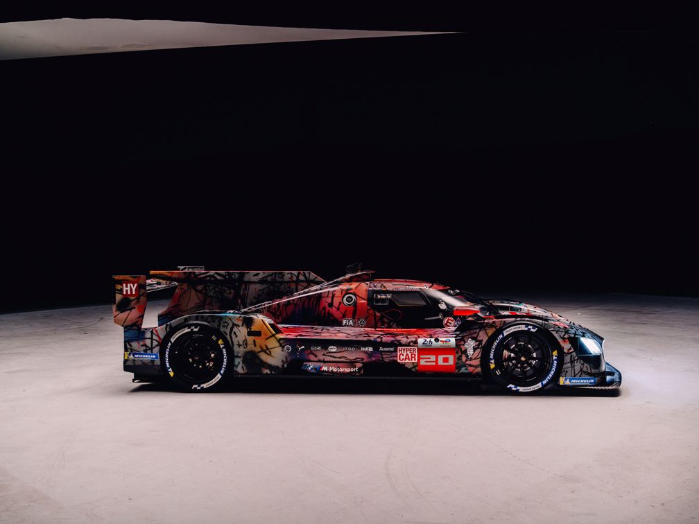 20th BMW Art Car by Julie Mehretu.