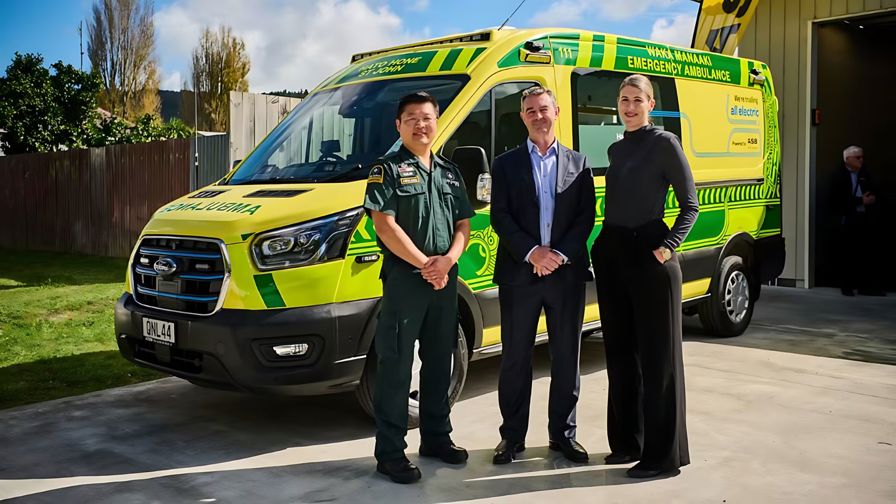 New Zealand EV ambulance