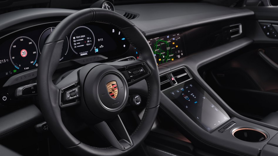 2024 Porsche Taycan interior