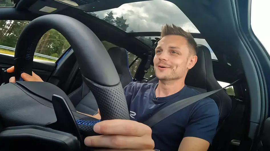 Volkswagen CEO Thomas Schager Golf R