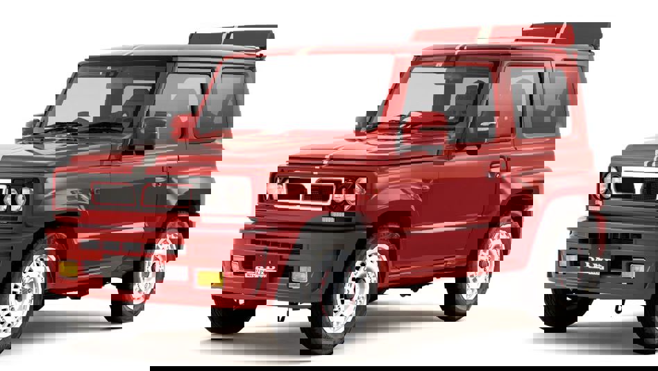 Suzuki Jimny Little Δ Lancia Delta Integrale body kit