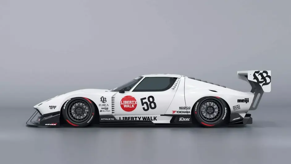 Liberty Walk widebody Lamborghini Miura