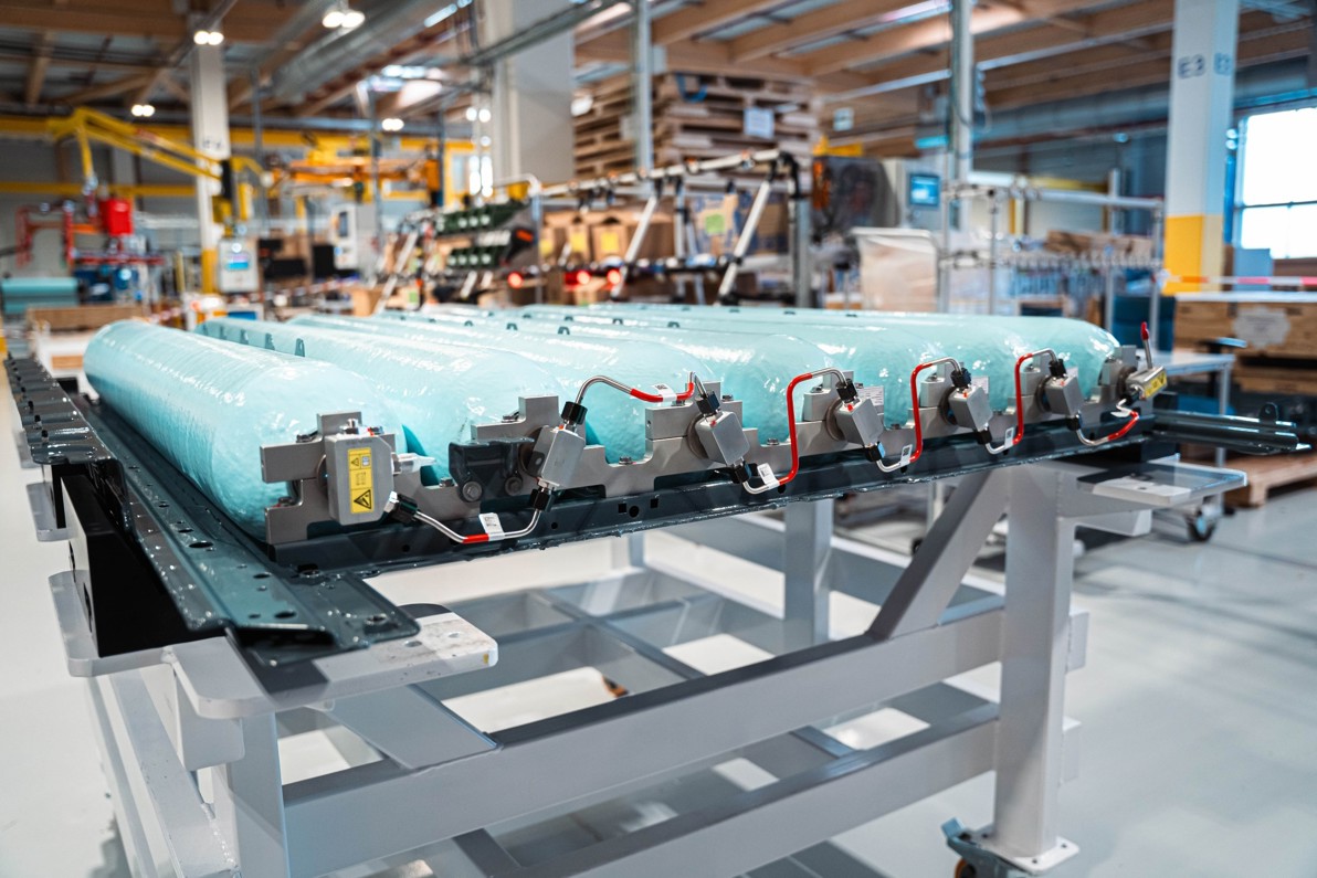 BMW iX5 hydrogen tank