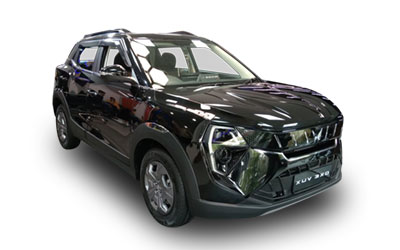 A MAHINDRA XUV 3XO vehicle
