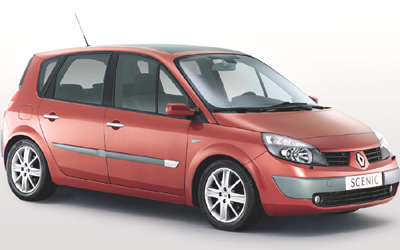 A RENAULT SCENIC vehicle