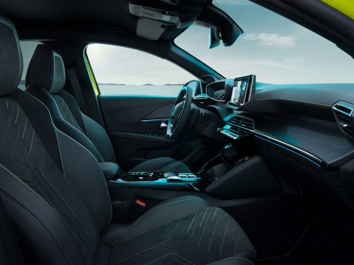 Peugeot 208 hybrid.