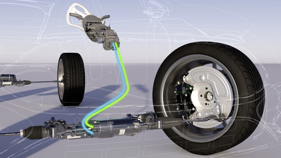 Mercedes-Benz steer-by-wire system