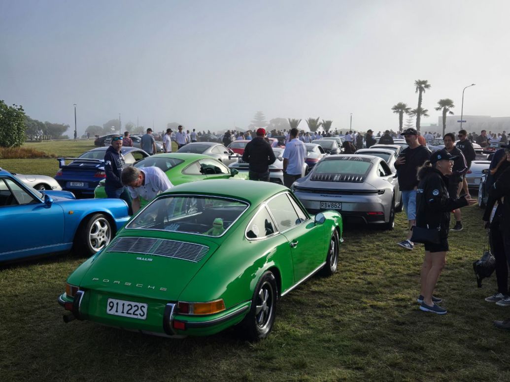 Porsche Club of NZ 50th anniversary show, Napier.