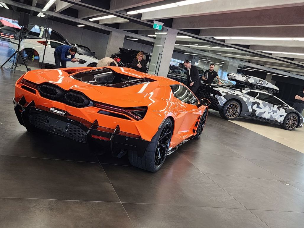 Revuelto V12 hybrid 1m EV supercar on full charge for New