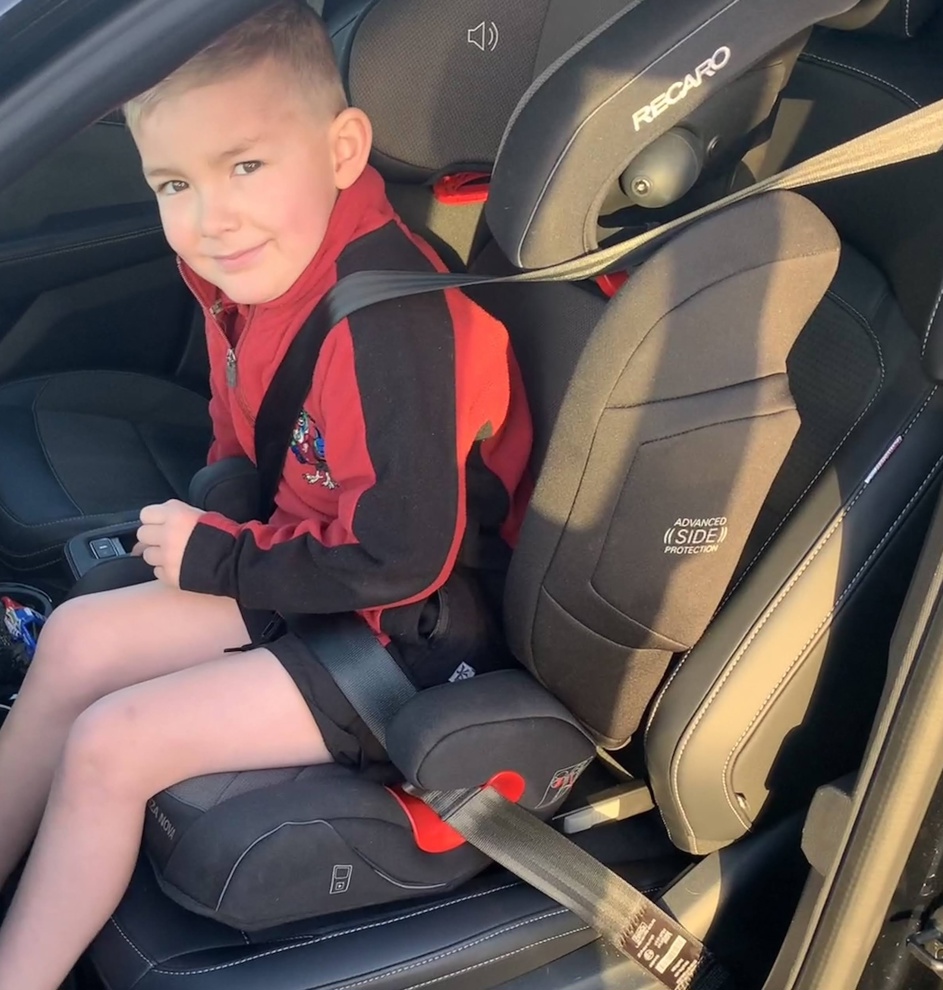 Recaro child safety seat