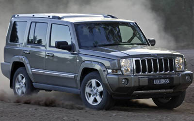 A JEEP COMMANDER vehicle