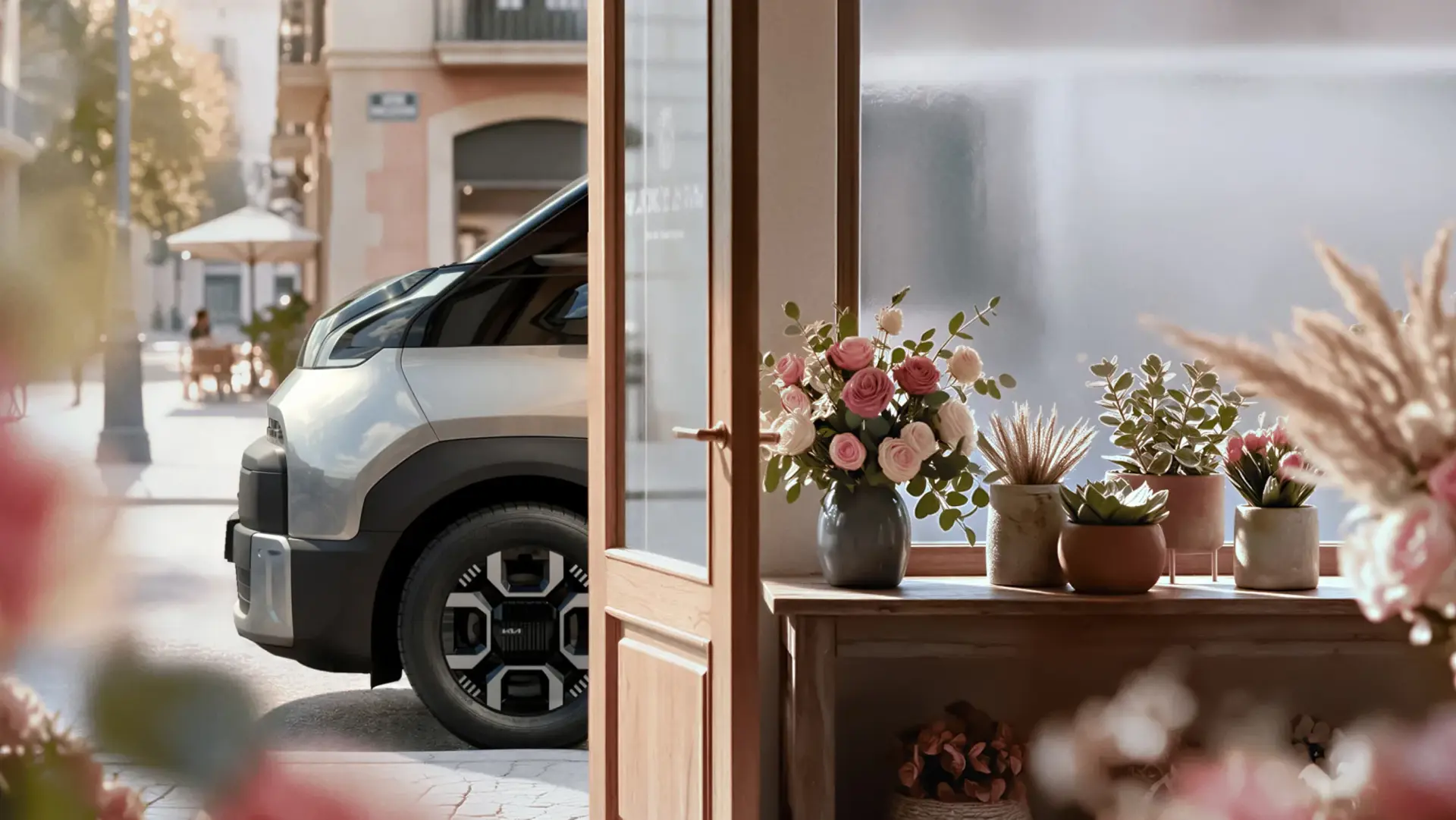 Kia PV7 electric van teased ahead of September reveal