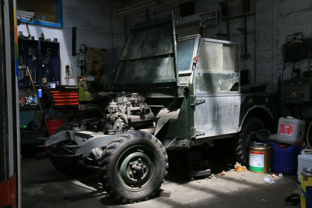 Land Rover Series One, only the 20th ever made.