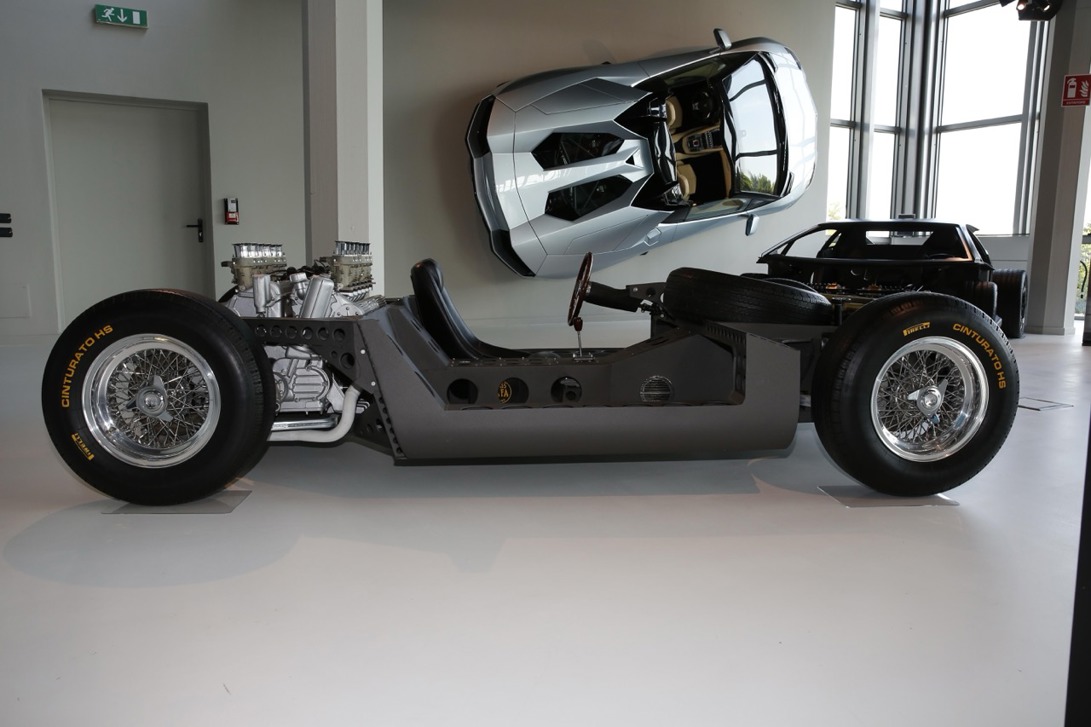 Lamborghini Miura original chassis