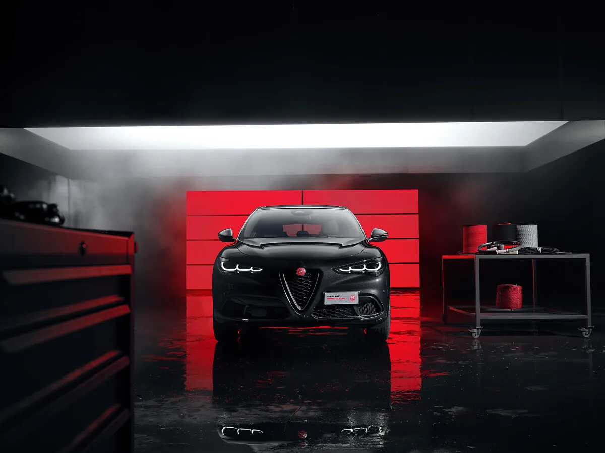 Alfa Romeo Stelvio Edizione Luna Rossa front view