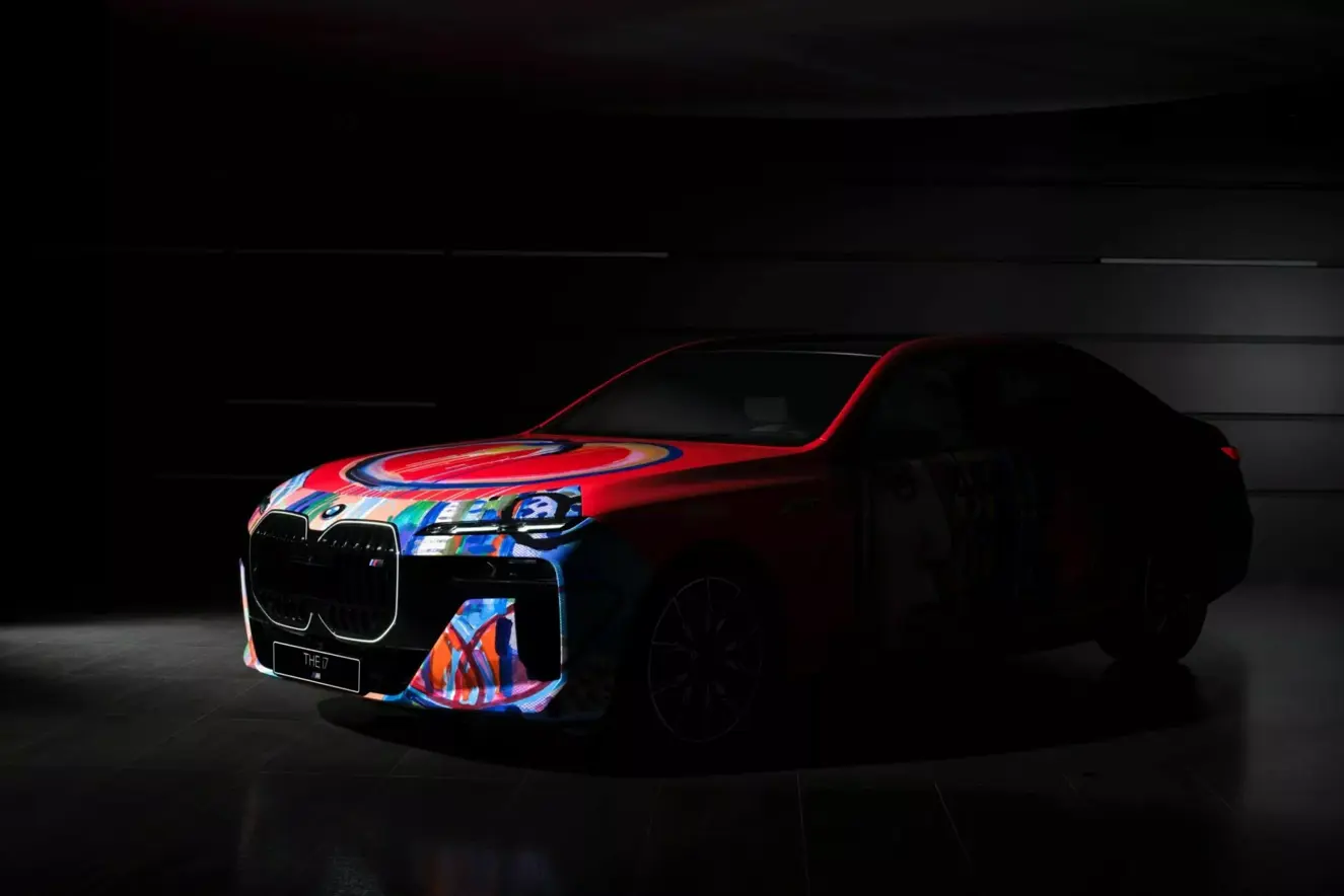 BMW i7 Art Car Lee Kun-Yong