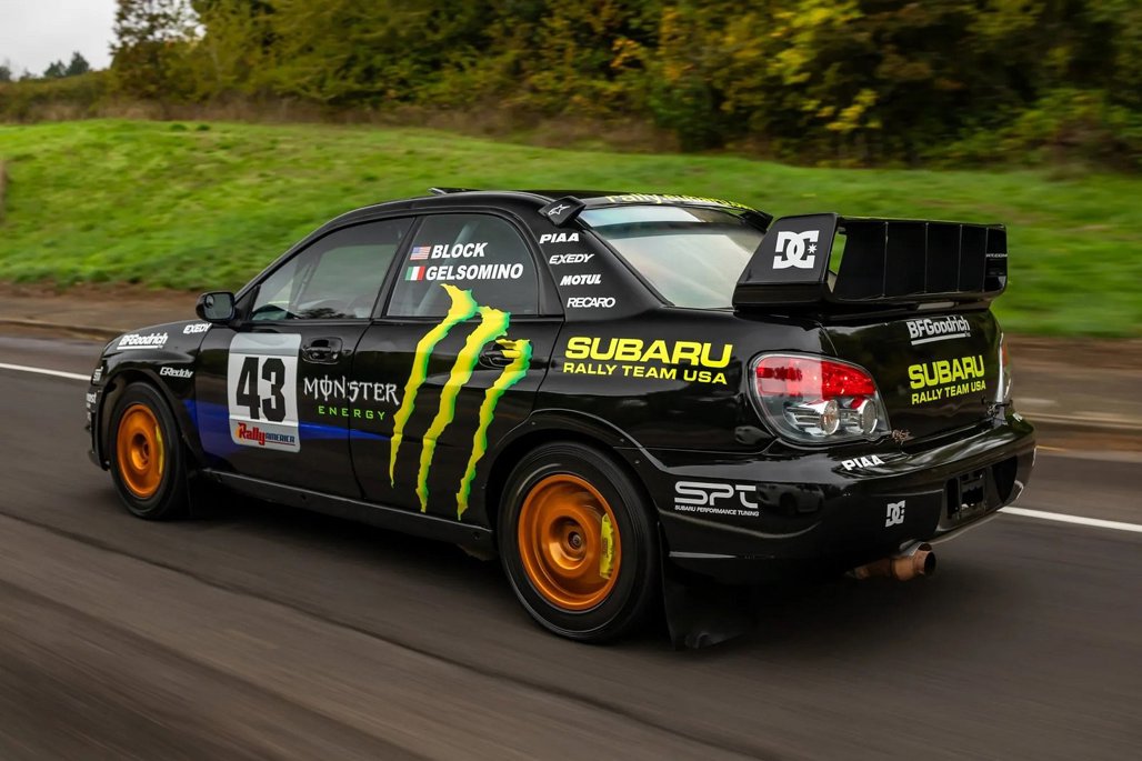 Ken Block's iconic 2004 Subaru Impreza RS rally car now up for auction ...