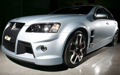 A HSV W427 vehicle