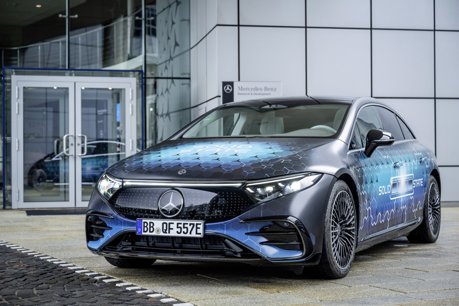 Mercedes-Benz EQS solid-state battery