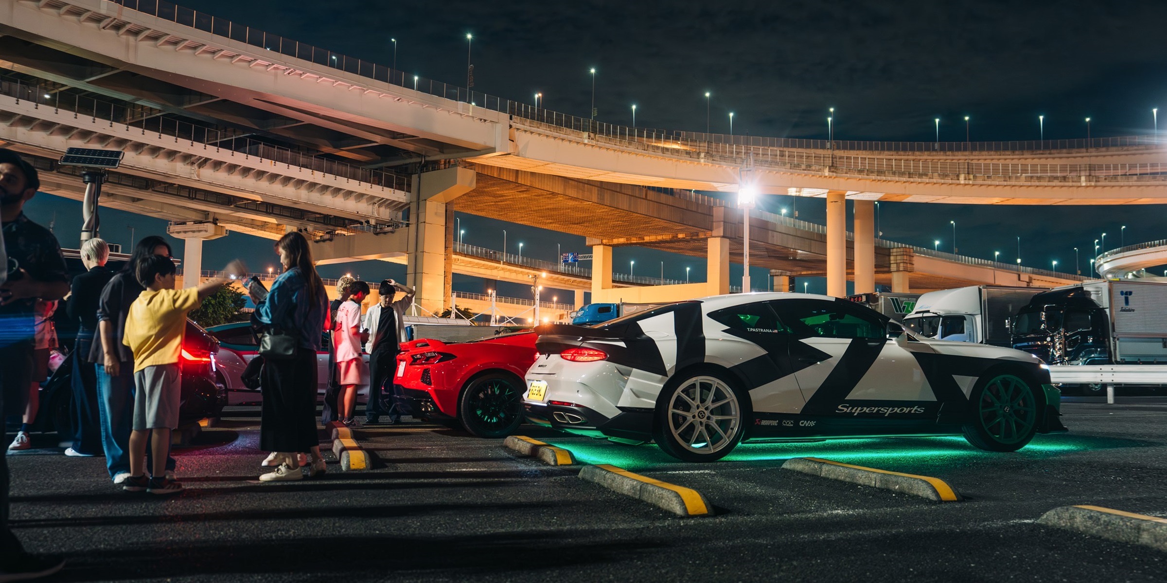 Bentley turns Tokyo green