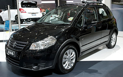 A SUZUKI SX4 vehicle