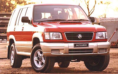 A HOLDEN JACKAROO vehicle