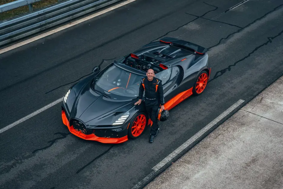 Bugatti W16 Mistral world speed record