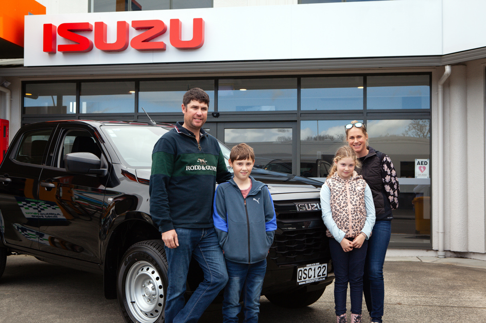 Fieldays 2024: Piopio dairy farmer wins Isuzu D-Max