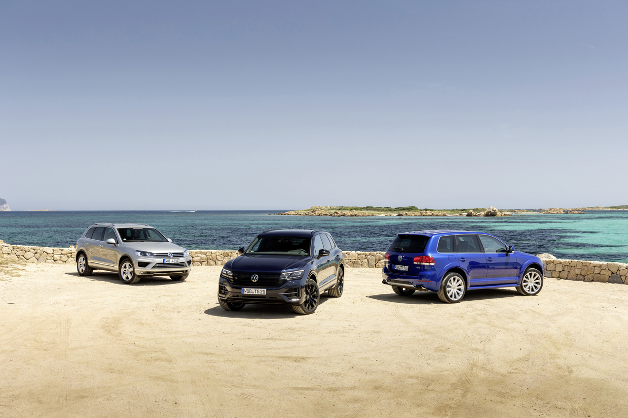 Volkswagen Touareg generations