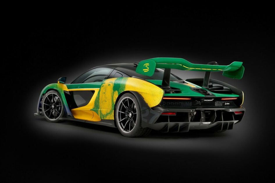 McLaren Ayrton Senna tribute
