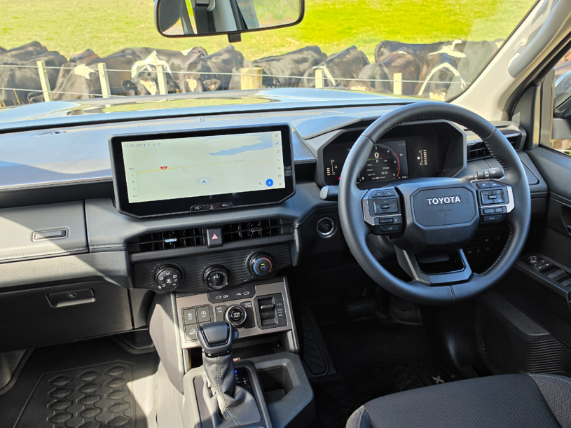Toyota Hilux SR double cab chassis.