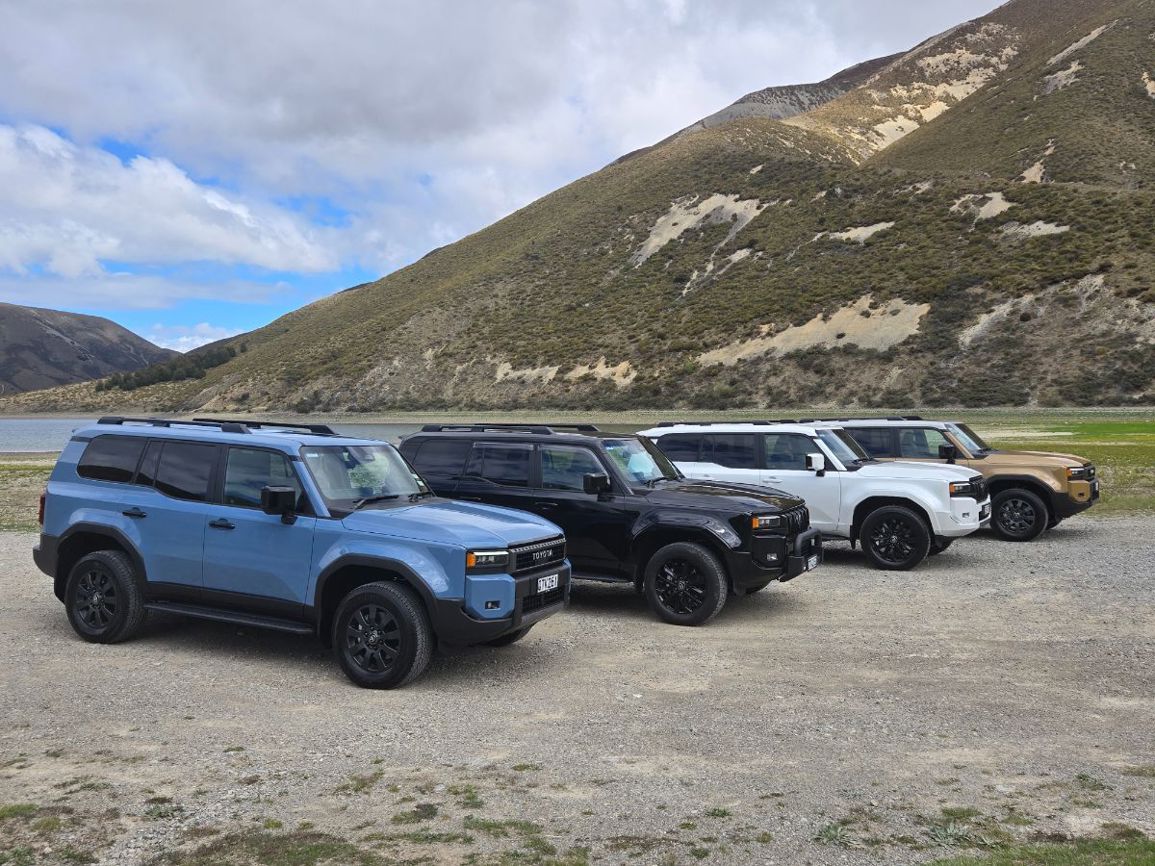 Toyota Land Cruiser Prado Hybrid.