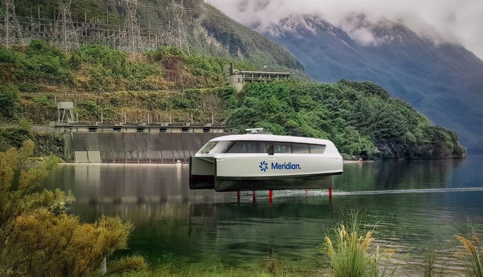 Candela P-12 electric ferry.