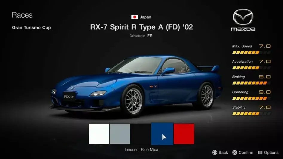 2002 Mazda RX-7 Spirit R Type A Gran Turismo
